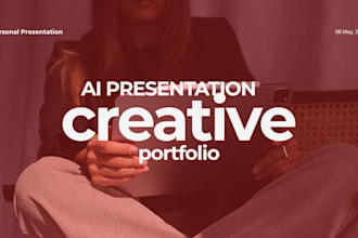 create pitch winning ai presentation forstartup, investor
