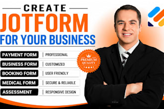 create jotform payment form business form booking form medical form assessment