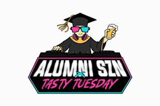 design a fun amazing energetic logo for a nightclub theme