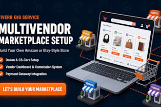 setup multivendor ecommerce marketplace dokan cs cart sharetribe website store