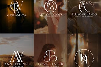 make feminine beauty makeup artist cosmetic salon and spa logo design