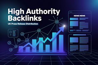 publish your press release on top UK news websites with SEO backlinks