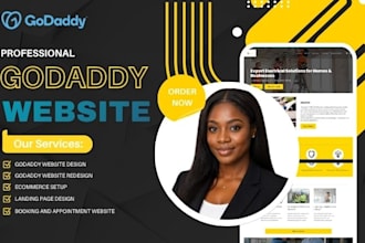 develop godaddy website design redesign godaddy