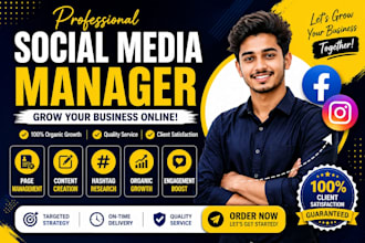 manage your social media accounts professionally