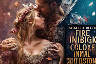 design a market ready fantasy book cover for self publishing