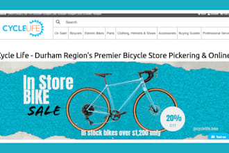 build bicycle website bicycle shopify store electric bike ebike bike bike store