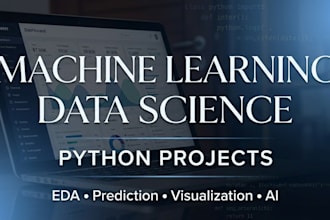 do machine learning and data science projects in python