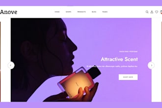 design perfume website perfume shopify store fragrance store cologne store