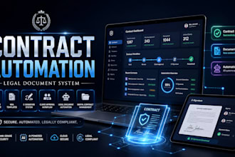 build contract generator and legal document automation platform