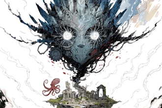 draw fantasy illustrations, concept art, and card game art