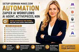 setup german make come automation zapier ai workflows ai agent activepieces n8n
