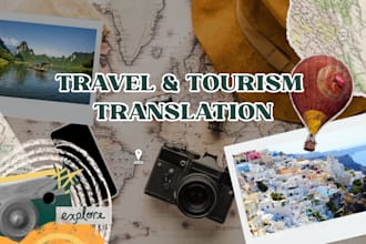translate tourism content in five languages