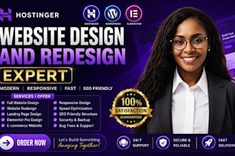 build hostinger website hostinger website design hostinger wordpress website