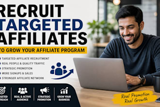 grow your affiliate program with targeted affiliate outreach