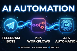 create a telegram bot with n8n automation