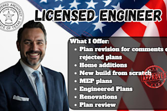 full licensed engineer city building permit ready plan texas colorado oregon