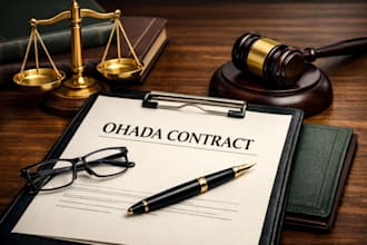 draft and review ohada commercial contracts