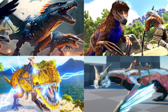 create custom ark survival ascended mods, ark creature mods, unreal engine