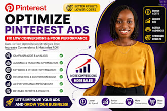 optimize pinterest ads campaign for low conversions and poor performance ads man