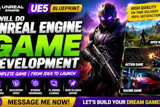 create ue5 blueprint for your core game mechnic in 48hr