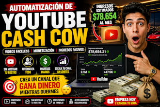 los vídeos de youtube que generan ingresos pasivos se automatizan