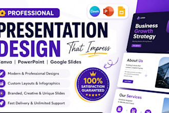canva presentation design, presentation deck, google slides, slides canva design