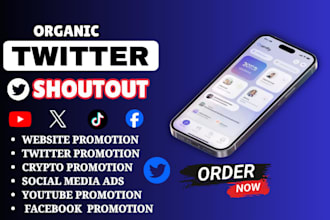 do viral twitter shoutout and facebook ads market promotion