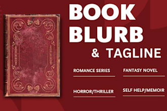 write irresistible and winning romance and fantasy book blurbs that sell fast