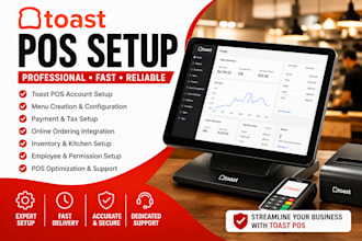 toast pos setup restaurant pos configuration integration