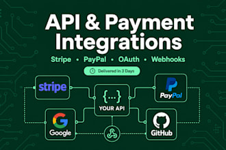 integrate stripe paypal or any API into your website