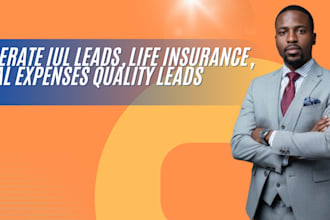 generate health insurance, life insurance, medicare leads, final expense leads