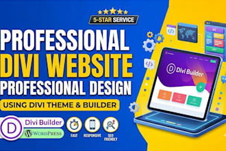 create a high converting divi website or divi landing page