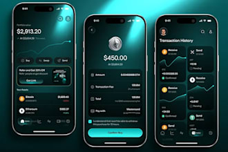 build secure decentralized crypto wallet app, wallet app