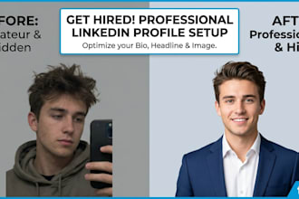 optimize your linkedin profile and write a professional bio