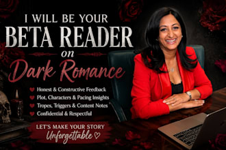 be your beta reader on dark romance
