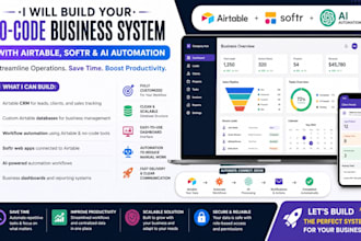 airtable, airtable expert, automation, airtable crm interface, softr webapp
