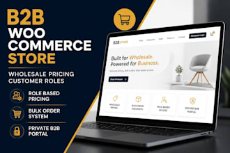 build woocommerce b2b wholesale hybrid store with elementor and role pricing