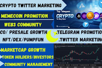 grow x, pump memecoin, token launch, moonshot trend 500x mc, crypto marketing