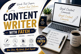write unique motivational articles and blog post