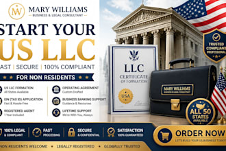 start US llc for non residents register US company ein application business USA
