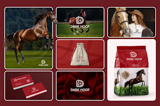 design agriculture horse farm ranch cattle logo