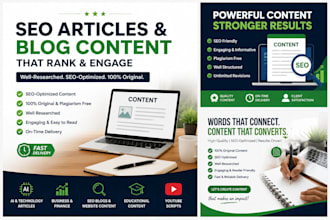 write SEO optimized ai, tech and business articles