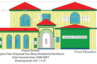 do architecture, house plans, floor plan and construction drawings