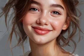 carry out personalized portrait customization