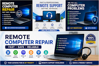 fix computer and laptop remotely