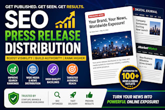 do seo press release distribution to top media outlets