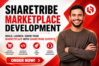 build your sharetribe marketplace mvp with booking, stripe and custom features