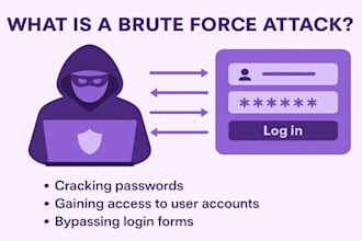 brute force, cyber attack, malware removal, information security, ddos attack