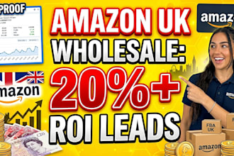 do amazon wholesale productresearch and brand hunting for UK