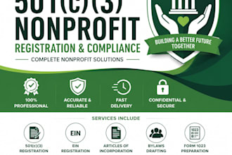 register 501c3 nonprofit, ein, bylaws, articles, form 1023, 1023ez, form 990